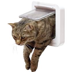 SureFlap Mikrochip Cat door Klapka do dveří pro domácí mazlíčky bílá 1 ks