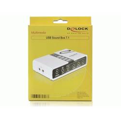 Delock USB Sound Box 7.1 7.1 externí zvuková karta