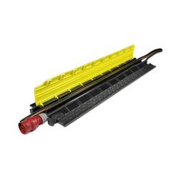 DEFENDER by Adam Hall kabelový můstek 86100LUX polyuretan černožlutá Kanálů: 2 1005 mm Množství: 1 ks