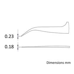 Ideal Tek 7X.SA.1.IT křížová pinzeta, 1 ks, 7X, 115 mm