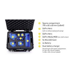 B & W International 11.7 l, žlutá, PP.117.Y.GoPro13