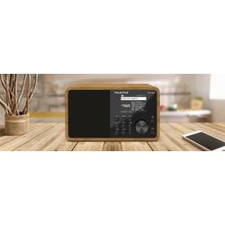 Telestar TOP 200 Holz 5701200 internetové přenosné rádio, internetové, DAB+, FM, Bluetooth, USB, Wi-Fi, AUX, dřevo