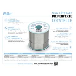 Weller WSW SC L0 bezolovnatý pájecí cín cívka Sn0,7Cu 500 g 0.5 mm
