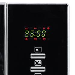 Severin MW 7773 mikrovlnná trouba černá/stříbrná 800 W horkovzdušný, funkce grilování