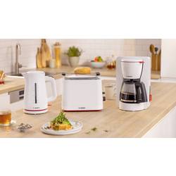 Bosch MyMoment kávovar bílá skleněná konvice