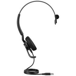 Jabra Engage 50 II Headset otevřená (On Ear) kabelová mono černá telefon