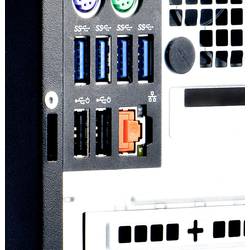 Smartkeeper zámek portu RJ45 LAN NL03P2OR sada 100 ks oranžová bez klíče NL03P2OR