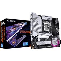 Gigabyte B760M A E WF6E GEN5 Základní deska Socket (PC) #####Intel® 1700 Tvarový faktor Micro-ATX Čipová sada základní desky Intel® B760