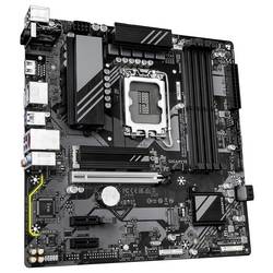 Gigabyte B760M DS3H WF6E GEN5 Základní deska Socket (PC) #####Intel® 1700 Tvarový faktor Micro-ATX Čipová sada základní desky Intel® B760 Express
