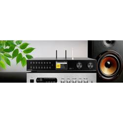 Telestar TOP 550 Schwarz tuner černá internetové rádio, Bluetooth®, CD přehrávač, DAB+, USB