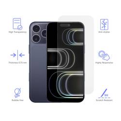 Renkforce 9H Glass ochranné sklo na displej smartphonu Apple 1 ks Chránící proti otiskům prstů RF-6830758