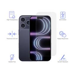 Renkforce 9H Glass ochranné sklo na displej smartphonu Apple 1 ks Chránící proti otiskům prstů RF-6830756