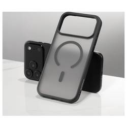 Renkforce RF-6830728 zadní kryt na mobil Apple iPhone 17 Pro Max černá, transparentní Kompatibilní s MagSafe, 1552552 RF-6830728