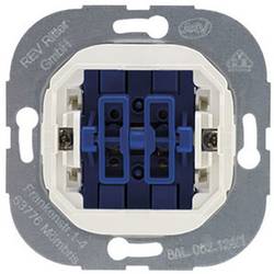 REV vestavný dvojitý vypínač Technika bílá, modrá 0299320006 1 ks