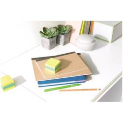 Post-it kostka samolepících poznámek 2051-U 51 mm x 40 mm ultramodrá , ultražlutá , ultra zelená, ultrarůžová 400 listů