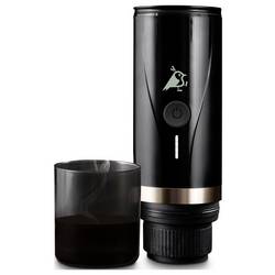 Aqiila Coffeebird Portable espresso machine kapslový kávovar černá připraví šálků najednou=5 #####für unterwegs / portable