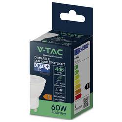 V-TAC 211956 SMD LED Energetická třída (EEK2021) F (A - G) GU10 6 W = 60 W teplá bílá 1 ks