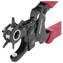 WorkPro WP231077 děrovací kleště 2 mm, 2.5 mm, 3 mm, 3.5 mm, 4 mm, 4.5 mm 230 mm 1 ks
