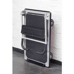 Meister Werkzeuge 8985630 skládací, s odkládací přihrádkou plošinový vozík, ocel, max. zatížení 300 kg