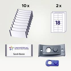 Avery-Zweckform POL30MA02-10DR štítek se jménem (š x v) 70 mm x 30 mm 10 ks