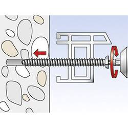 Fischer 532941 Windowframe screw 7.5 mm 152 mm ITX 100 ks