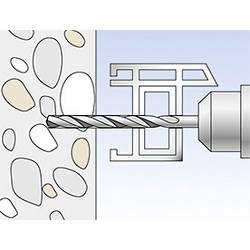 Fischer 532941 Windowframe screw 7.5 mm 152 mm ITX 100 ks