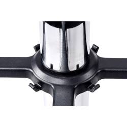 Maul stojan na šaty 9407796 MAULnebula Počet háků: 20 (Ø x v) 41 cm x 176 cm ocel stříbrná, černá 1 ks