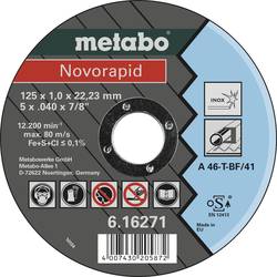 Metabo NOVORAPID 616271000 řezný kotouč rovný 125 mm 1 ks INOX