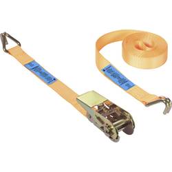 TOOLCRAFT TO-10283847 Přivazovací únosnost napřímo (LC)=1000 daN (d x š) 5 m x 25 mm přezka se zubatým páskem