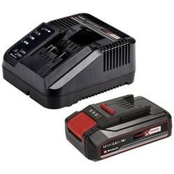 Einhell TE-CD 18/2 Li-i +22 (1x2,5 Ah) aku příklepový šroubovák, 2cestný, vč. 22-dílné sady příslušenství, vč. nabíječky, akumulátor, 4514220