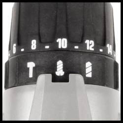 Einhell TE-CD 18/2 Li-i +22 (1x2,5 Ah) aku příklepový šroubovák, 2cestný, vč. 22-dílné sady příslušenství, vč. nabíječky, akumulátor, 4514220