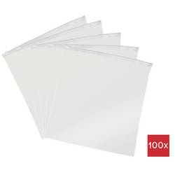 Tašky na zip bez štítků (d x š) 220 mm x 120 mm transparentní polyetylén