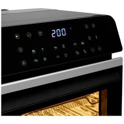 Princess 01.182085.01.001 horkovzdušná fritéza, 10 l, 1550 W, teplota varu, funkce časovače, horkovzdušný, s displejem, s funkcí vaření, s funkcí páry, černá