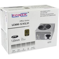 LC Power LC600-12 V 2.31 PC síťový zdroj 450 W ATX bez certifikace