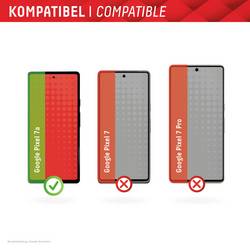 DISPLEX Real Glass + Case ochranné sklo na displej smartphonu Google Pixel 7a 1 ks odolné vůči poškrábání, Chránící proti otiskům prstů 01810