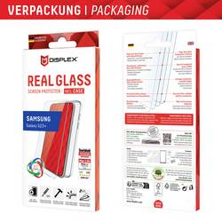 DISPLEX Real Glass + Case ochranné sklo na displej smartphonu Google Pixel 7a 1 ks odolné vůči poškrábání, Chránící proti otiskům prstů 01810