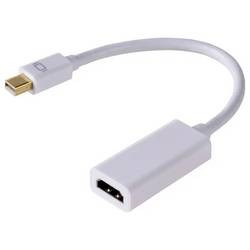 Akyga AK-AD-38 Mini-DisplayPort adaptér [1x HDMI zástrčka - 1x zástrčka DisplayPort] pozlacené kontakty 15 cm