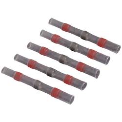 Quadrios 22C462 krimpovací spojka se smršťovací bužírkou 0.5 mm² 1.0 mm² plná izolace červená 1 sada