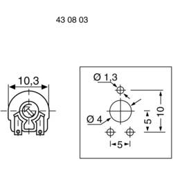 Conrad Components 195901 časoměřič stavebnice 12 V/DC 0.5 - 150 s