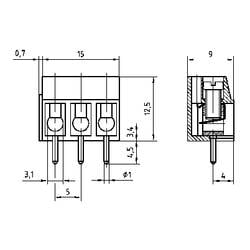 Conrad Components 195901 časoměřič stavebnice 12 V/DC 0.5 - 150 s