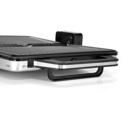 WMF 0415110011 elektrický gril, kontaktní gril, stříbrná, černá