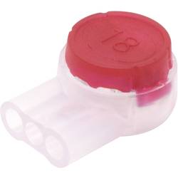 Quadrios 1905C132, kabelová rychlosvorka, 0.13-3.4 mm², kontakty 3, červená, 15 ks