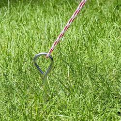 ProPlus 364784S stanový kolík Zelthering-Set Klassik - 10 Stück 19 cm mit Öse 19 cm 1 sada