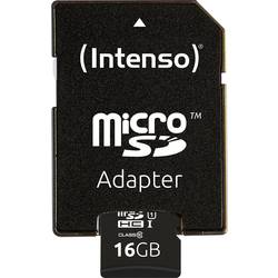 Intenso Professional paměťová karta microSDHC 16 GB Class 10, UHS-I vč. SD adaptéru