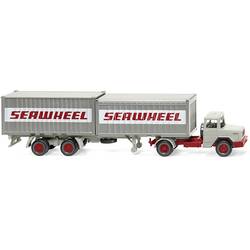 Wiking 052402 H0 Magirus Deutz Kontejnerový vlak „Seawheel“