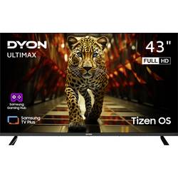 Dyon Ultimax 43F-TI LED TV, 108 cm 43 palec, E (A - G), DVB-T2, DVB-C, DVB-S2, Full HD, Smart TV, WLAN, CI+, černá