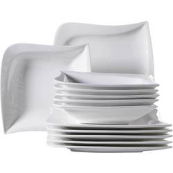 Verso Jídelní souprava Porcelán bílá 576001 12dílná