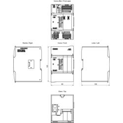 Siemens 6ES7214-1HH50-0XB0 6ES72141HH500XB0 napájecí modul pro PLC