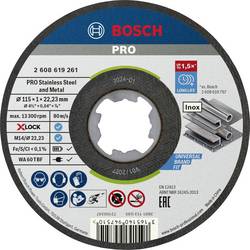 Bosch Accessories X-LOCK Standard for Inox WA 60 T BF 2608619266 sada řezných kotoučů 115 mm 10 ks kov, nerezová ocel