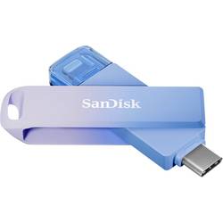 SanDisk Creator Phone Drive USB flash disk Retail 128 GB modrá, Lila purpurová SDIXD0N-128G-GN6TP USB-C™ (USB 3.2 Gen 1), Lightning
